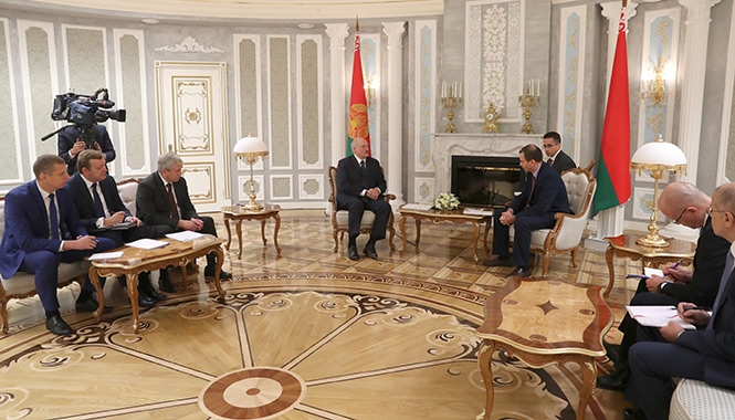 Лукашенко встретился с вице-президентом ЕБРР Аланом Пию