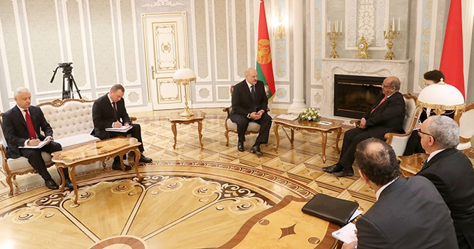 Лукашенко встртился с Министром иностранных дел Алжира