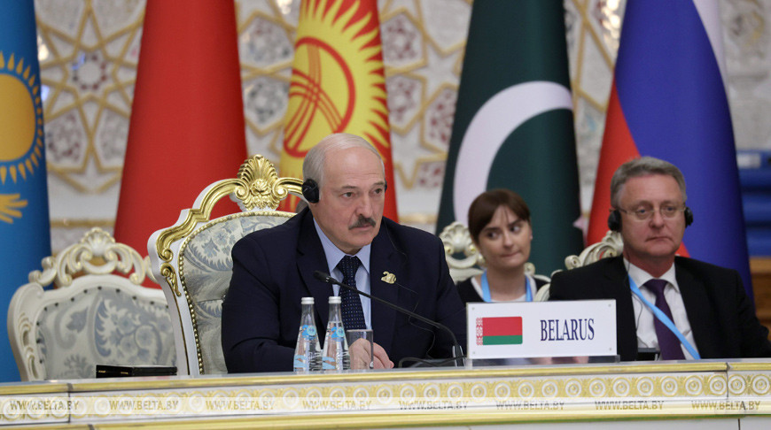 Восемь предложений Беларуси. О чем говорил Лукашенко на саммите ШОС в Душанбе
