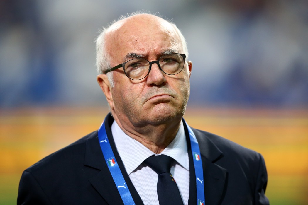 Ушел в отставку президент Итальянской федерации футбола