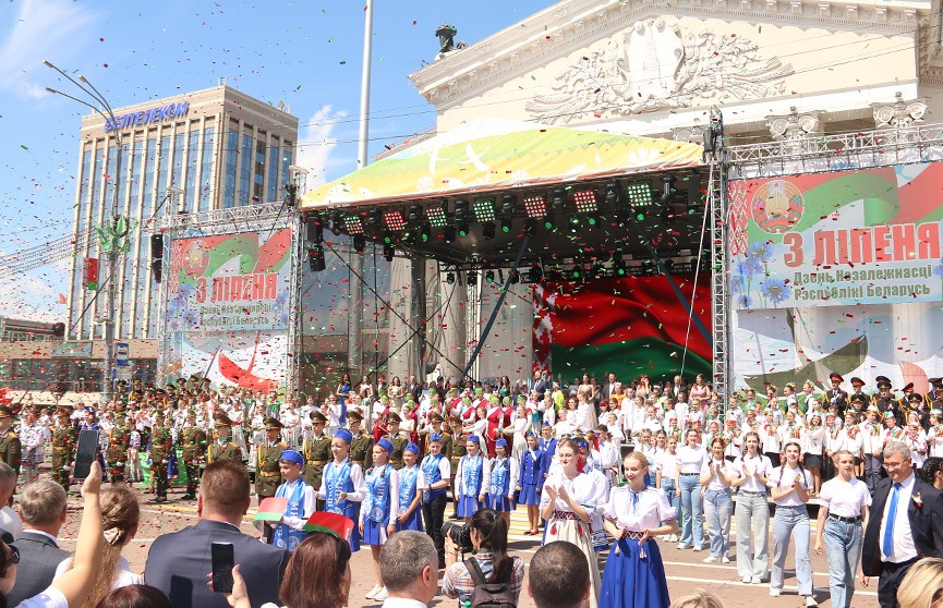Стала известна программа празднования в Гомеле Дня Независимости Республики Беларусь и 80-летия освобождения Беларуси от немецко-фашистских захватчиков в 2024 году