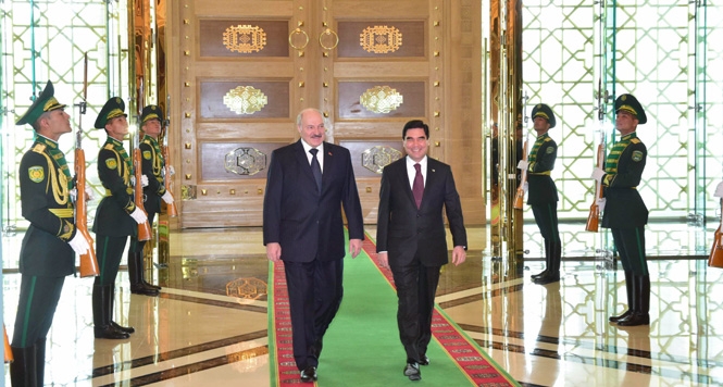 Официальный визит в Туркменистан