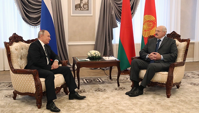 Приезжайте в любое время. Президенты Беларуси и России снова провели встречу
