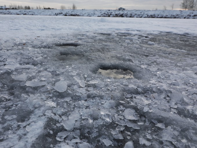 На Гомельщине рыбак провалился под лёд и утонул