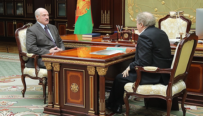 Президент Беларуси встретился с председателем совета директоров "Славкалий"