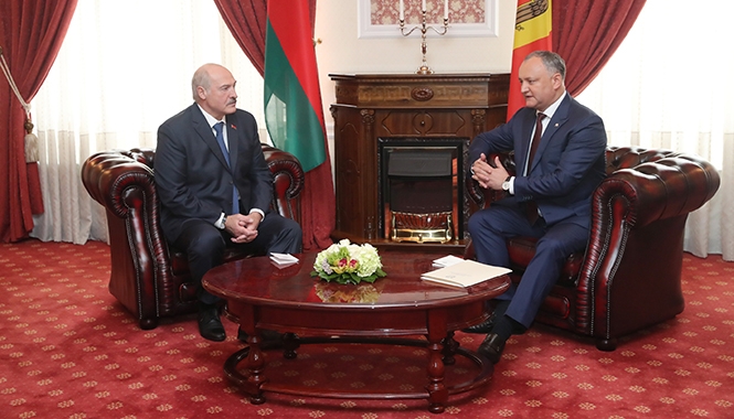 Александр Лукашенко: развитию сотрудничества Беларуси и Молдовы ничто не мешает