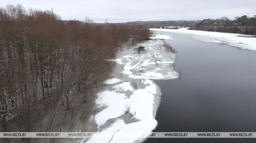 Белгидромет заявил, что почти повсеместно на реках Беларуси отмечается спад уровней воды