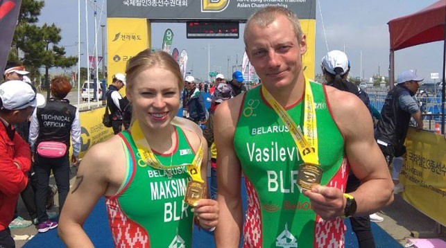 Белорусы стали чемпионами Азии по триатлону