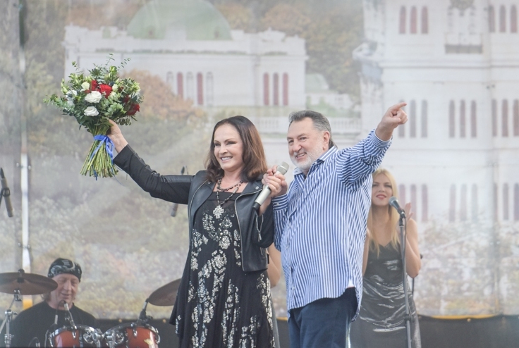 София Ротару и Анатолий Ярмоленко поздравили Гомель с юбилеем - видео