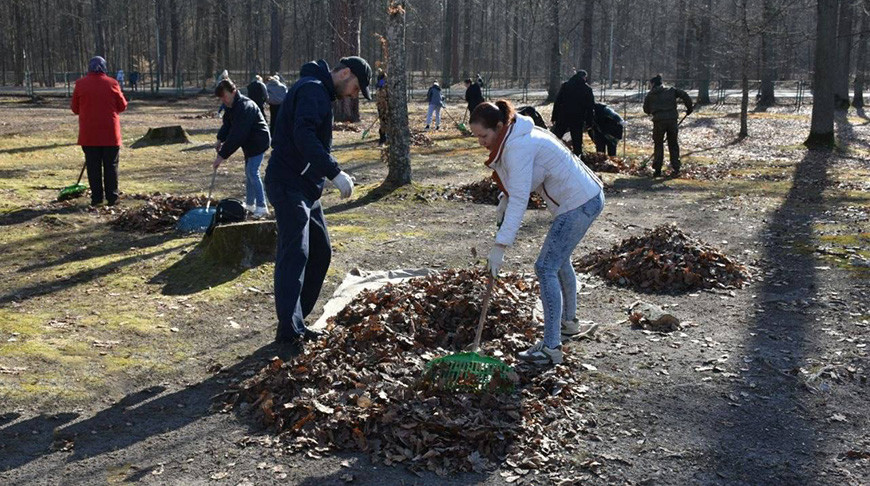 Порядок, комфорт, чистота. Тысячи жителей Гомельщины вышли на региональный субботник 