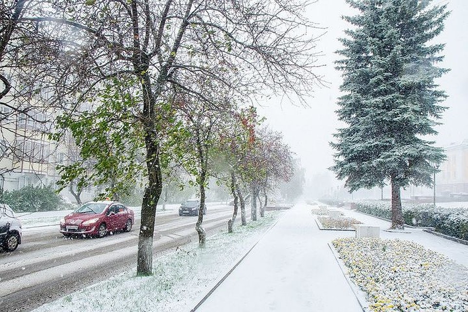 Синоптики прогнозируют снег и дожди