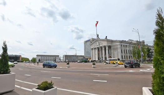 В центре Гомеля временно ограничат движение транспорта