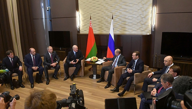 В Сочи прошли переговоры с Президентом России Владимиром Путиным