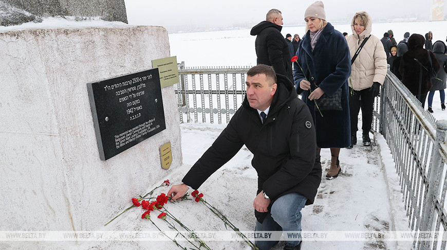 В Жлобинском районе почтили память жертв нацизма