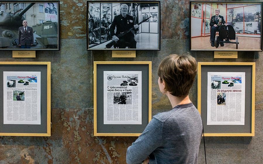 В Москве открылась выставка гомельских фотографов "Память в лицах героев войны"