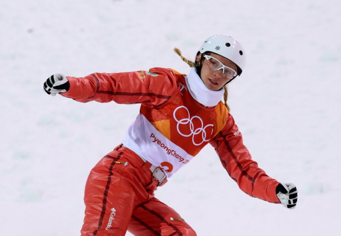 Белорусская фристайлистка Анна Гуськова - олимпийская чемпионка