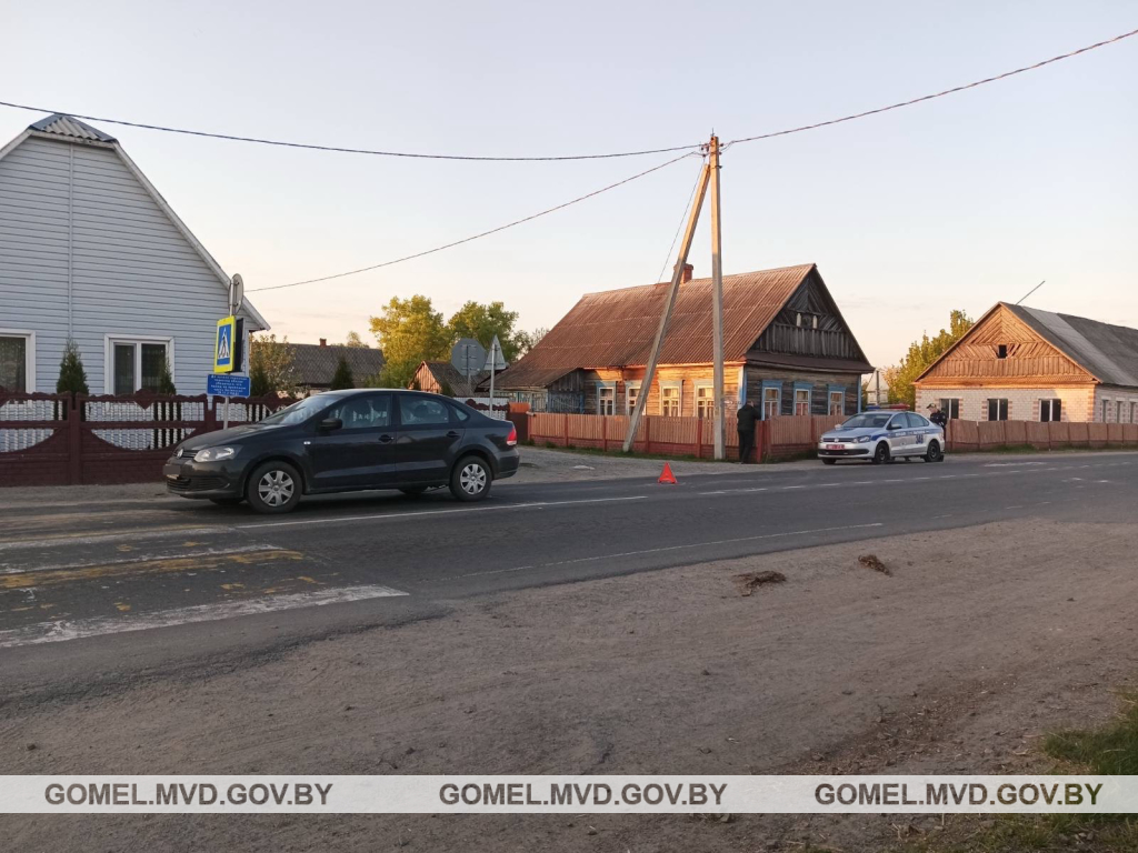 Видео. Под Житковичами водитель Фольксваген сбил 5-летнего ребенка на велосипеде