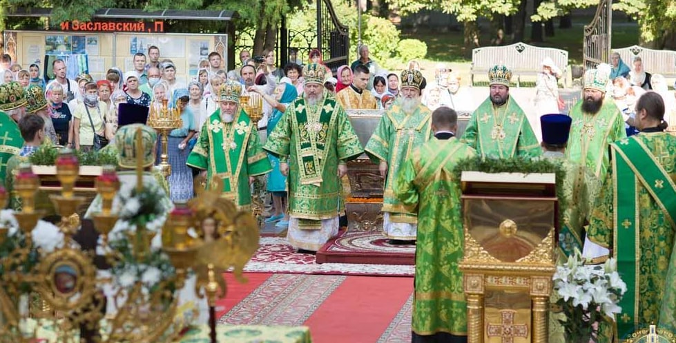 Прямая трансляция праздничного богослужения состоится 11 августа, в День памяти преподобной Манефы Гомельской