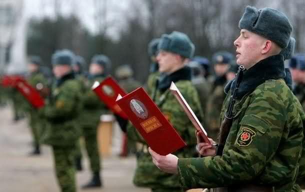 Более 9 тысяч новобранцев белорусской армии 16 декабря примут военную присягу