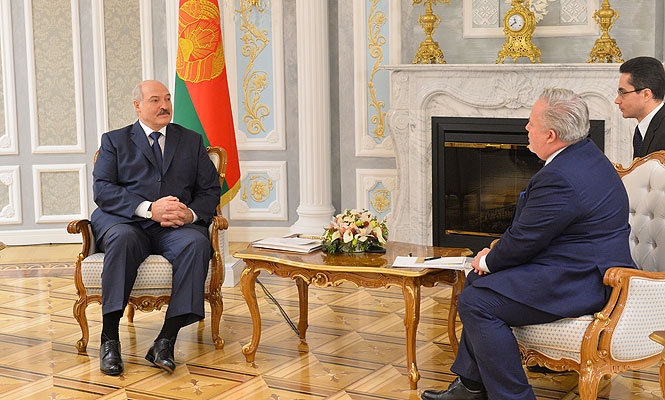 О чем говорили Президент Беларуси и спецпредставитель ПА ОБСЕ Кент Харстед?