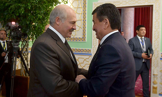 Александр Лукашенко на полях саммита СНГ провел двусторонние встречи