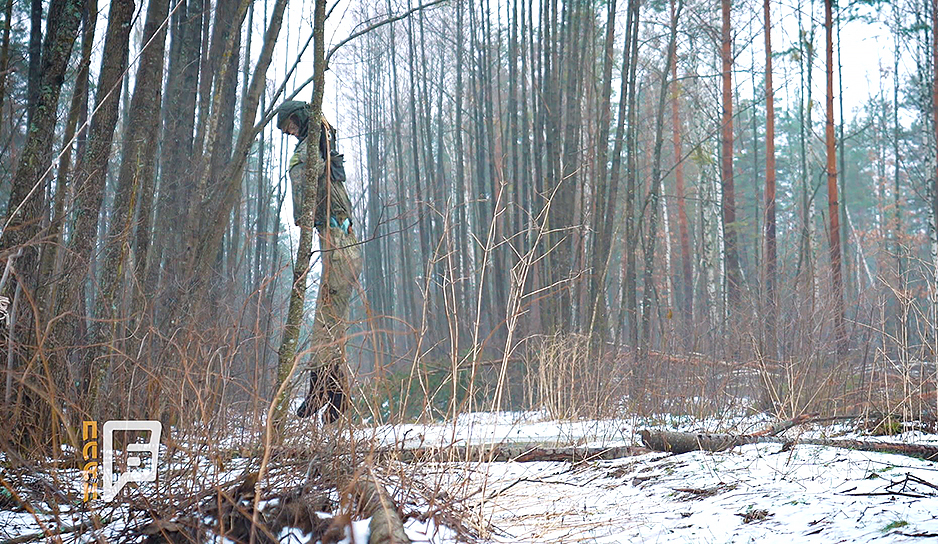 В ГПК рассказали, что неизвестный выкрал, и унёс в Украину белорусский пограничный знак