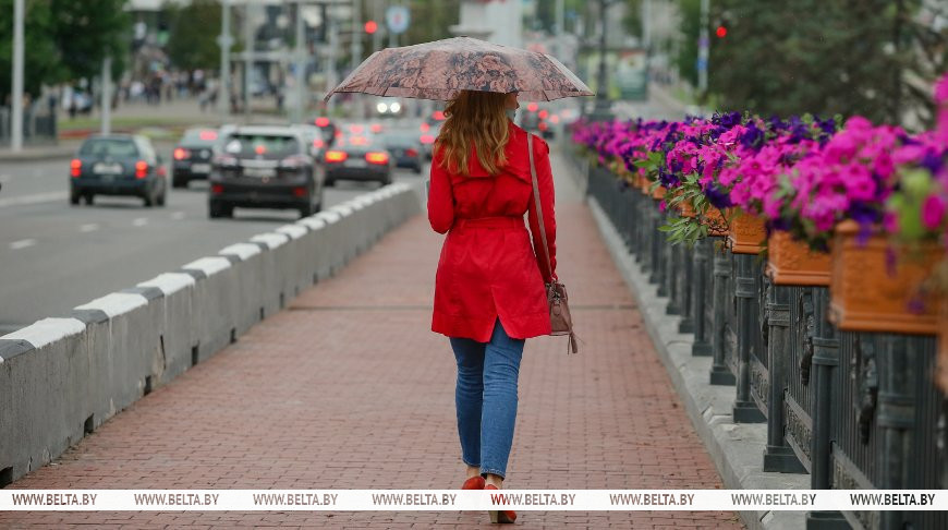 В Беларуси до конца недели сохранится дождливая погода