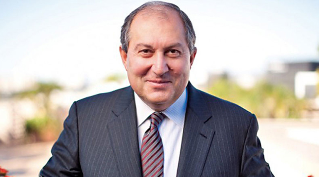 Армен Саркисян избран президентом Армении