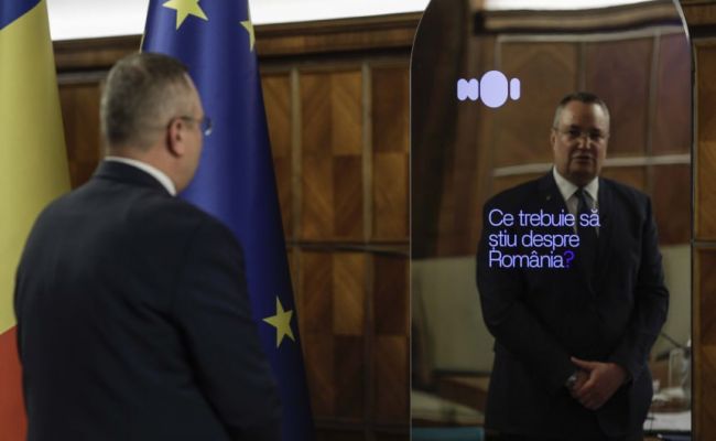 Нейросети добрались до управления страной: говорящее зеркало стало помощником премьер-министра Румынии