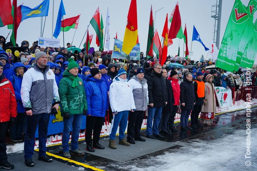 18 февраля состоялся спортивный праздник "Гомельская лыжня - 2023"