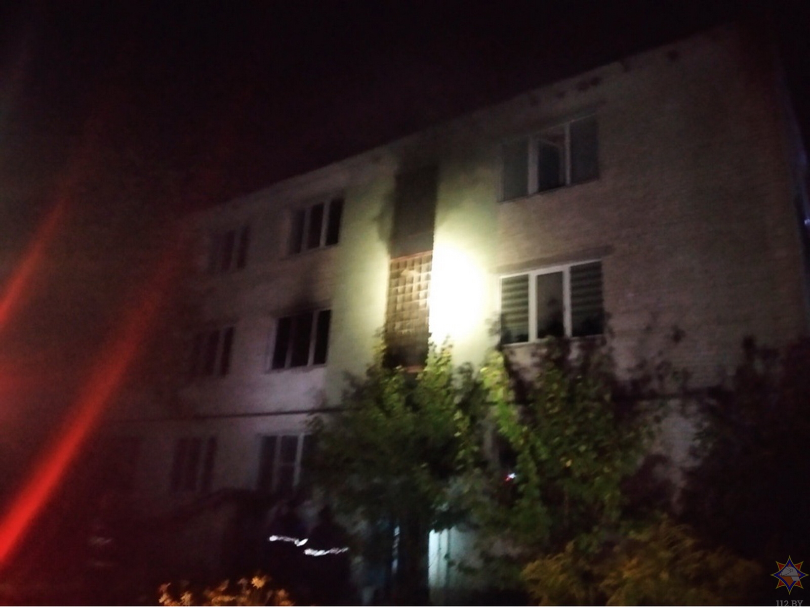 В Мозырском районе сотрудники МЧС спасли мужчину от пожара