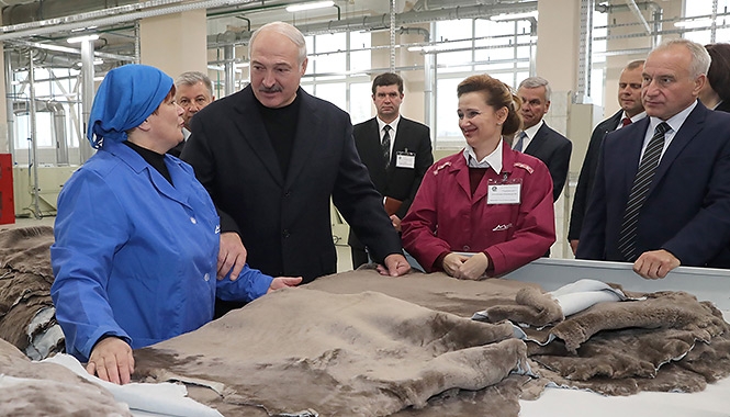 Лукашенко посетил Витебскую область с рабочим визитом